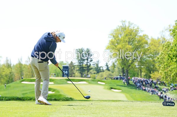 Cameron Smith Australia drives 14th hole Oak Hill Country Club USPGA 2023