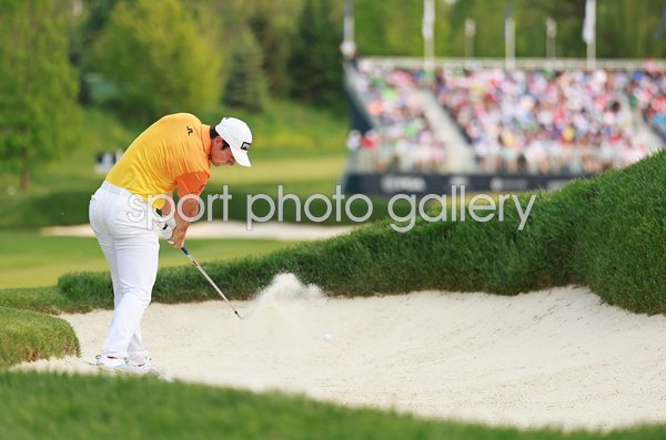 Viktor Hovland Norway Bunker 16th Hole Final Round USPGA Championship 2023