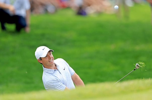 Rory McIlroy Northern Ireland bunker shot USPGA Championship 2023