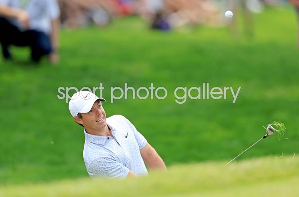Rory McIlroy Northern Ireland bunker shot USPGA Championship 2023