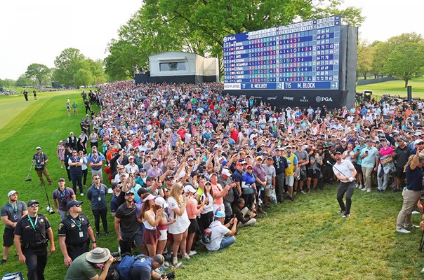 Michael Block USA 18th hole Final Round USPGA Championship Oak Hill 2023