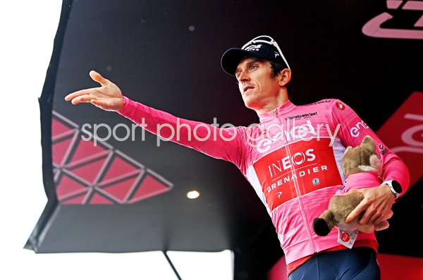 Geraint Thomas Great Britain Pink Jersey Stage 16 Giro d'Italia 2023