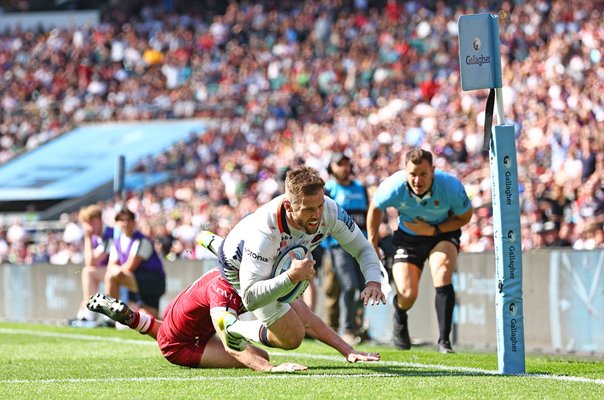 Elliot Daly Saracens winning try Premiership Final Twickenham 2023