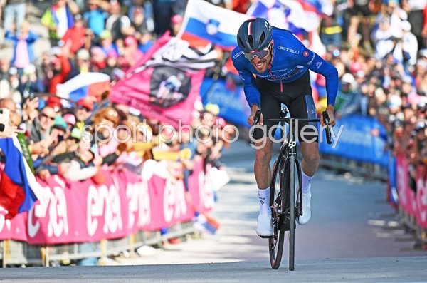 Thibaut Pinot France finishes Time Trial Stage 20 Giro d'Italia 2023