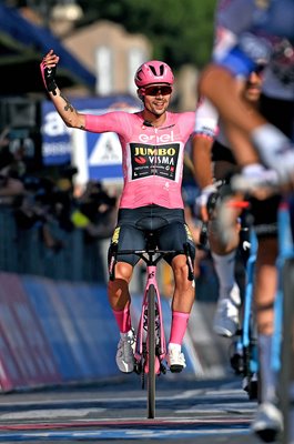 Primoz Roglic Slovenia Pink Jersey Stage 21 Rome Giro d'Italia 2023