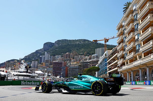 Fernando Alonso Aston Martin Monaco Grand Prix 2023