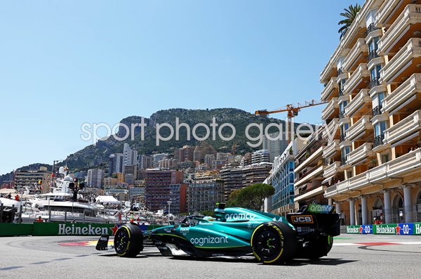 Fernando Alonso Aston Martin Monaco Grand Prix 2023
