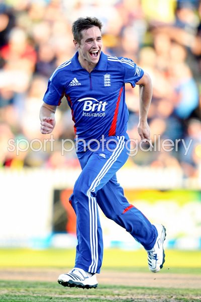 Chris Woakes England v New Zealand 2013