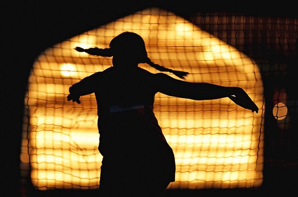 Annika Hutsler Discus silhouette Desert Challenge Games Arizona 2023