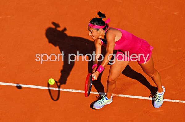 Caroline Garcia France backhand French Open Roland Garros Paris 2023