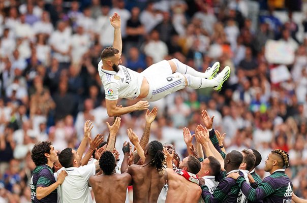 Karim Benzema Real Madrid Farewell Estadio Santiago Bernabeu La Liga 2023