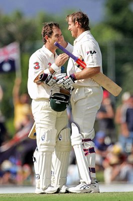 Justin Langer & Matthew Hayden Australian Openers v Sri Lanka Cairns 2004