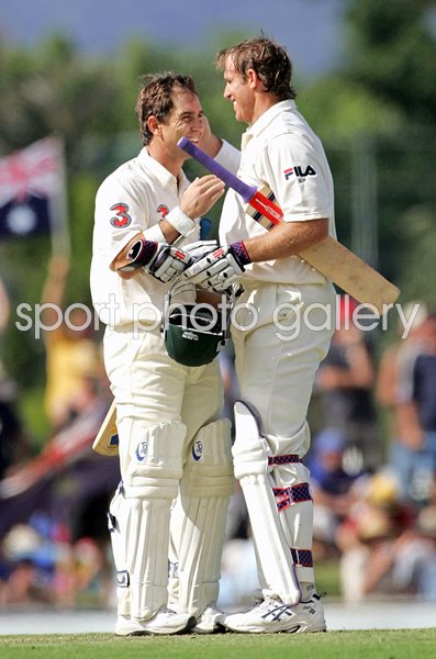 Justin Langer & Matthew Hayden Australian Openers v Sri Lanka Cairns 2004
