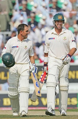 Justin Langer & Matthew Hayden Australian Openers v England Oval Ashes 2005