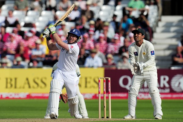 Eoin Morgan reached maiden Test 100 with a 6