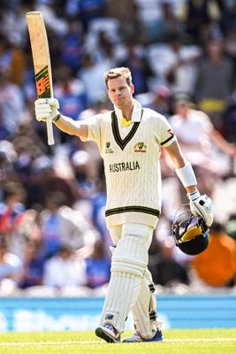 Steve Smith Australia century v India World Test Championship Final Oval 2023