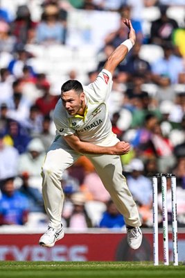 Scott Bolland Australia bowls v India World Test Championship Final 2023