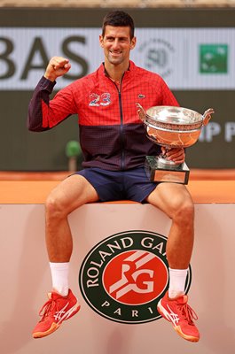 Novak Djokovic Serbia French Open Champion Roland Garros 2023