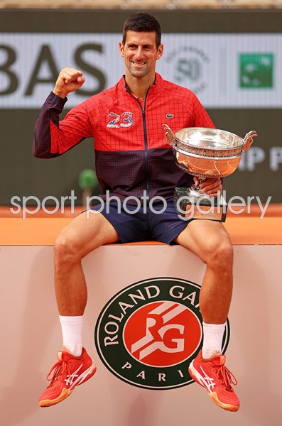 Novak Djokovic Serbia French Open Champion Roland Garros 2023