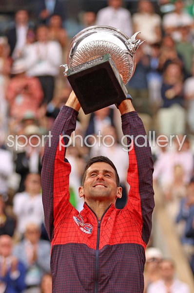 Novak Djokovic Serbia French Open Champion Paris 2023