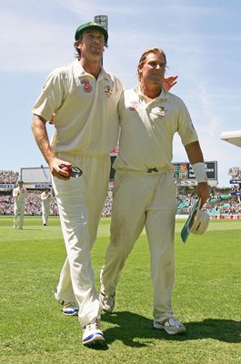 Glenn McGrath & Shane Warne Australia Test Farewell SCG Ashes 2007