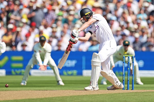 Zak Crawley England Four First Ball First Test v Australia Ashes Edgbaston 2023