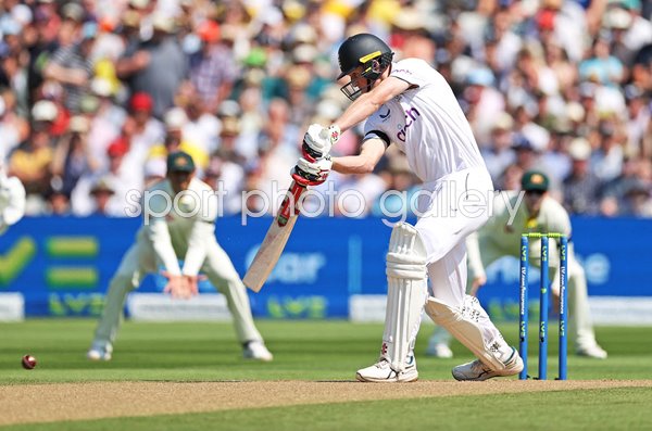 Zak Crawley England Four First Ball First Test v Australia Ashes Edgbaston 2023