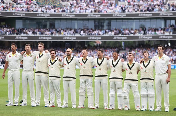 Australia team line up v England Lord's Ashes Test 2023