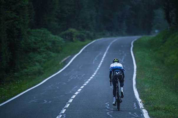 Enric Mas Spain & Movistar Team trains before Tour de France 2023 