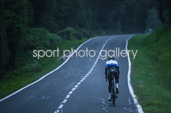 Enric Mas Spain & Movistar Team trains before Tour de France 2023 