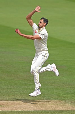 Mitchell Starc Australia bowls v England Lord's Ashes 2023