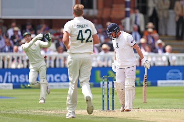 Alex Carey Australia stumps Jonny Bairstow England Lord's Ashes 2023