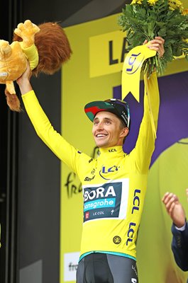 Jai Hindley Australia Yellow Jersey Stage 5 Tour de France 2023