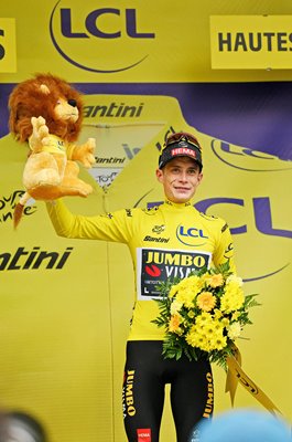 Jonas Vingegaard Denmark Yellow Jersey Stage 6 Tour de France 2023