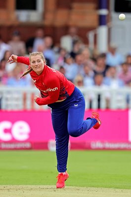 Sophie Ecclestone England v Australia 3rd T20 Women's Ashes Lord's 2023