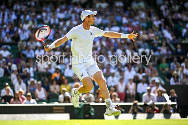 Andy Murray Great Britain v Stefanos Tsitsipas Greece Wimbledon 2023