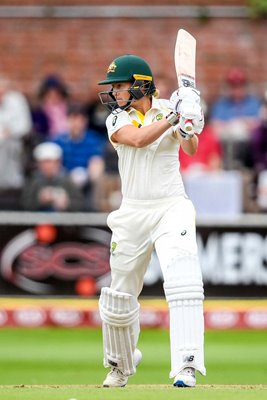 Meg Lanning Australia bats v England Women's Ashes Test Taunton 2019