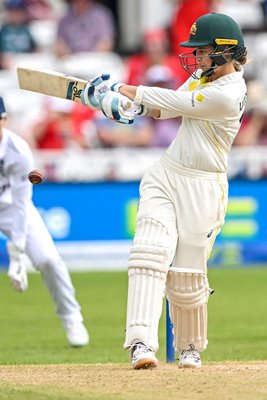 Phoebe Litchfield Australia bats v England Women's Ashes Test Match Trent Bridge 2023