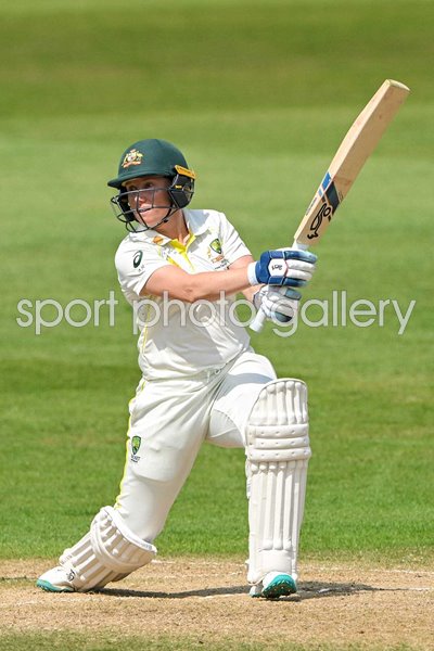 Alyssa Healy Australia bats v England Women's Ashes Test Match Trent Bridge 2023