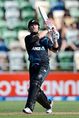 Brendan McCullum New Zealand v England Napier 2013