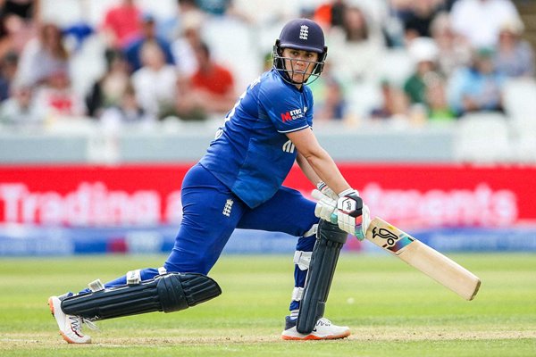 Natalie Sciver-Brunt England bats v Australia Women's Ashes 3rd ODI Taunton 2023