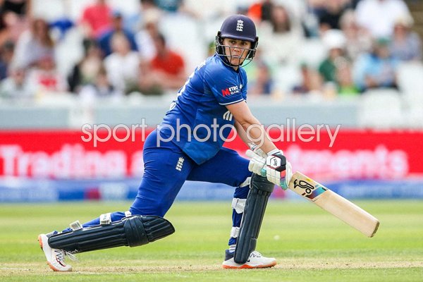 Natalie Sciver-Brunt England bats v Australia Women's Ashes 3rd ODI Taunton 2023