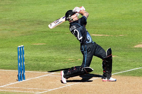Brendan McCullum New Zealand v England Napier 2013