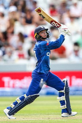 Danni Wyatt England bats v Australia Women's Ashes 3rd ODI Taunton 2023