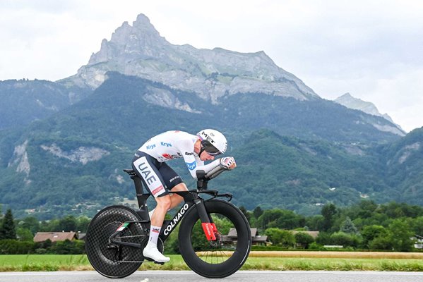 Tadej Pogacar Slovenia Time Trial Stage 16 Tour de France 2023