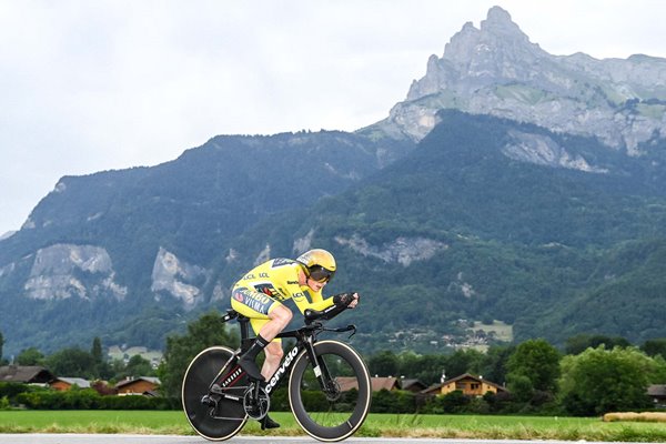 Jonas Vingegaard Denmark wins Time Trial Stage 16 Tour de France 2023