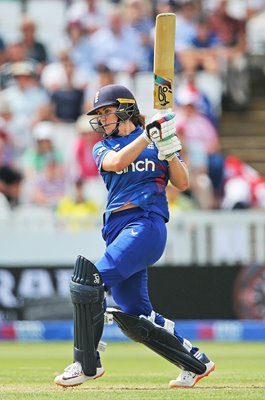 Natalie Sciver-Brunt England bats Australia Women's Ashes 3rd ODI Taunton 2023