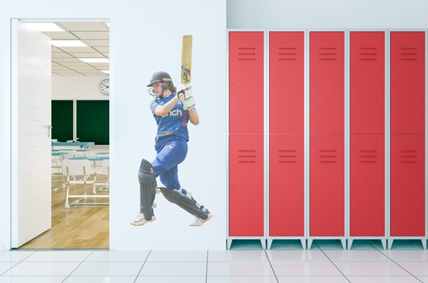 Natalie Sciver-Brunt England Bats Australia Women's Ashes 3rd ODI Taunton 2023 Wall Sticker