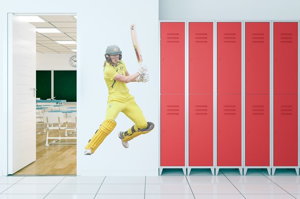 Ellyse Perry Australia v England Women's Ashes 2nd ODI Southampton 2023 Wall Sticker