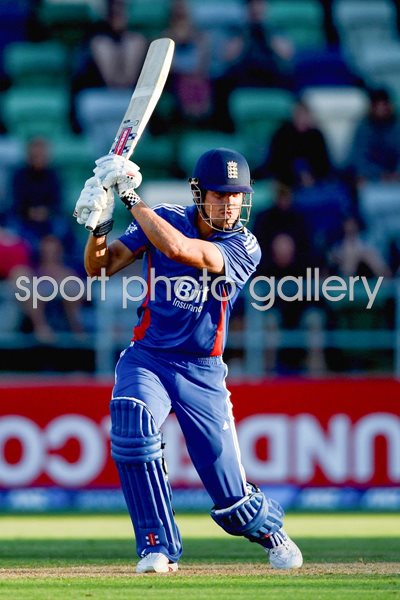 Alastair Cook England v New Zealand ODI 2013